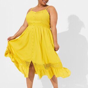 Golden Sundress Torrid Size 3